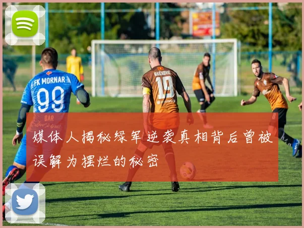 媒体人揭秘绿军逆袭真相背后曾被误解为摆烂的秘密